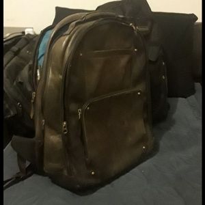 Solo Reade Leather backpack